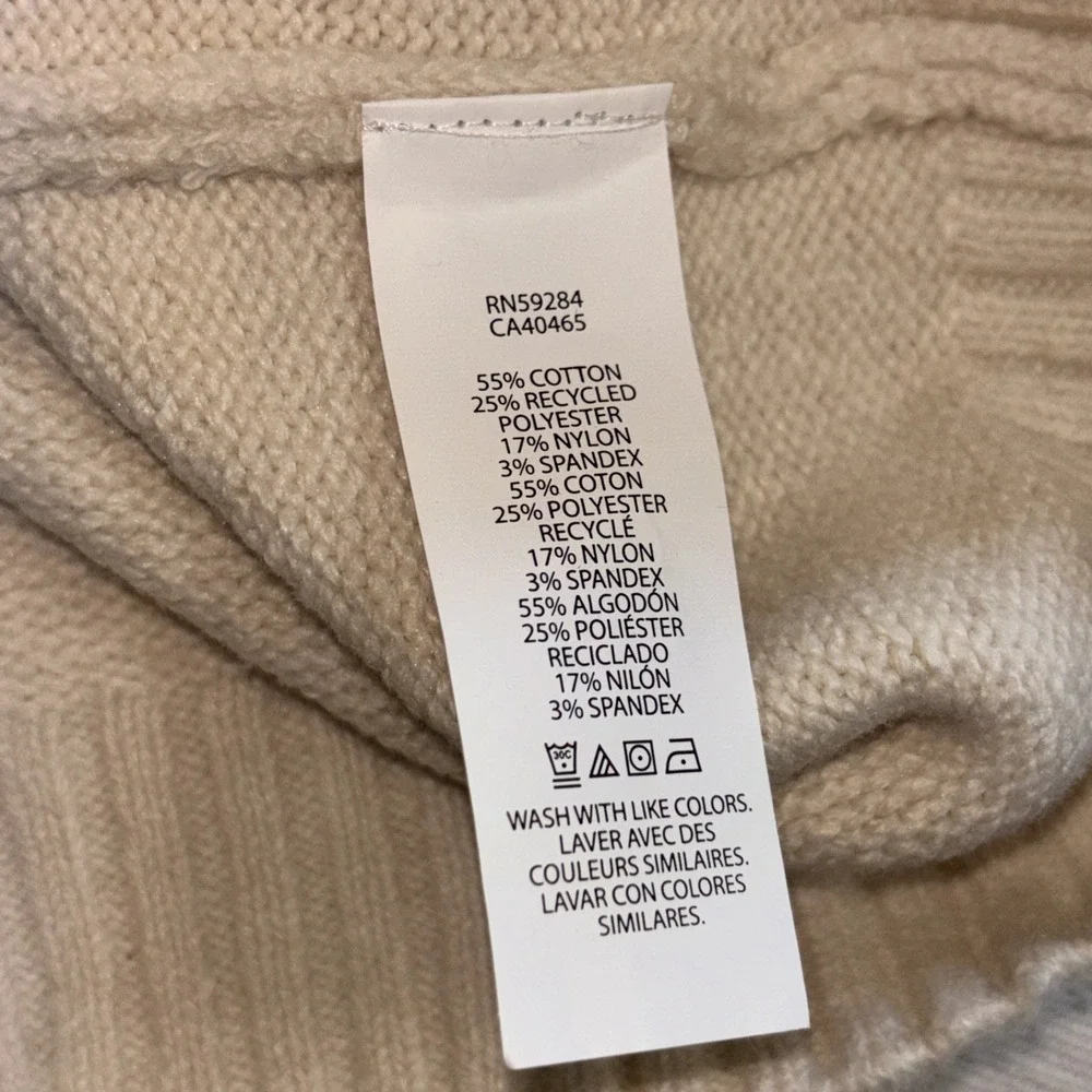 The Children's Place Boys 3T Long Sleeve Half Zip Sweater Haystack Color NWT